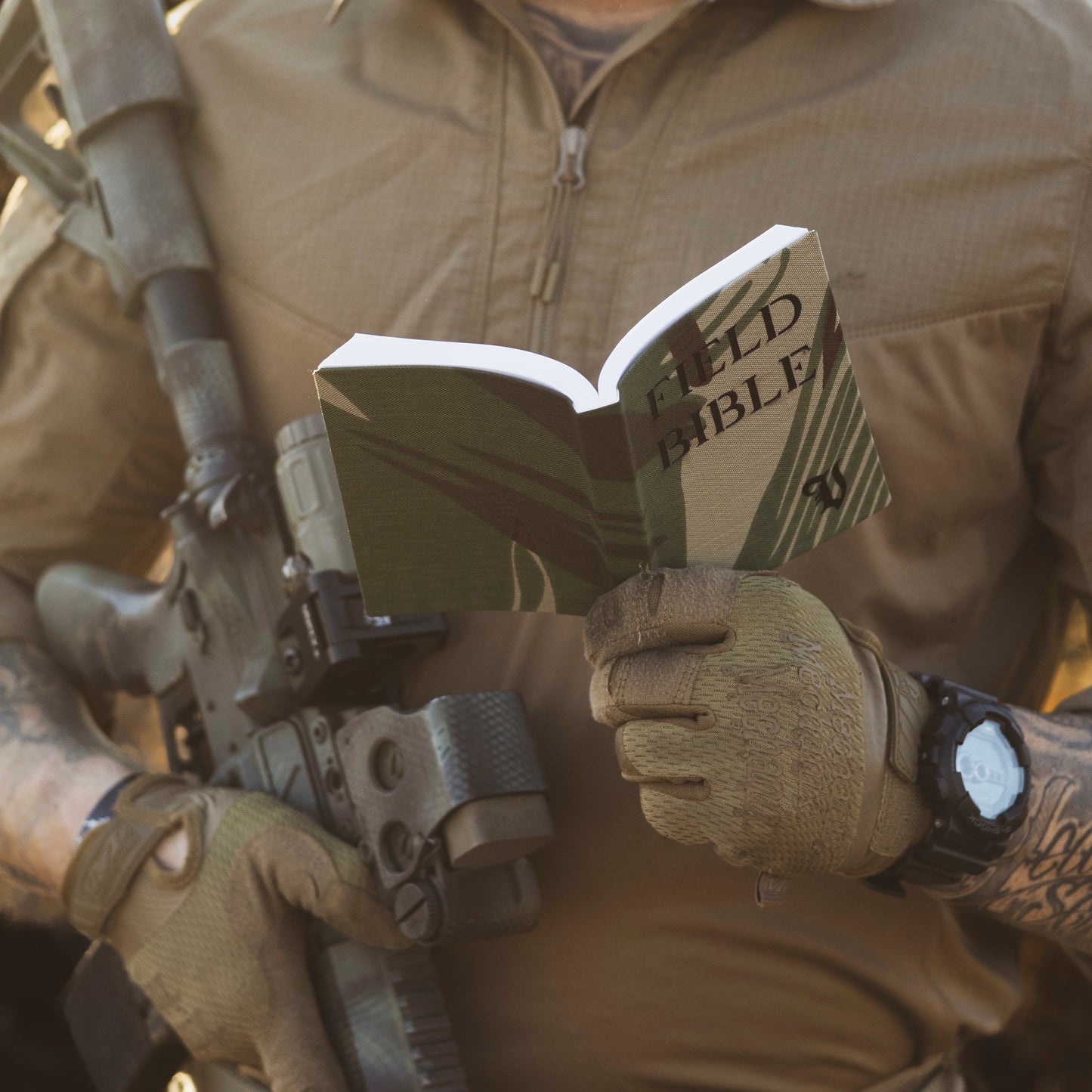 Rhodesian Brushstroke Cordura  FIELD Bible