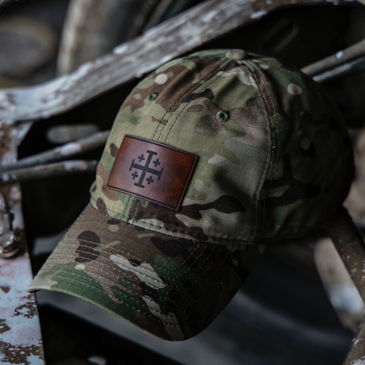 Multicam Team Cap - Jerusalem Cross