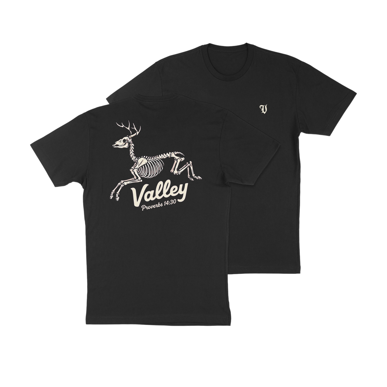 Deer Skelly - Heavyweight Tee